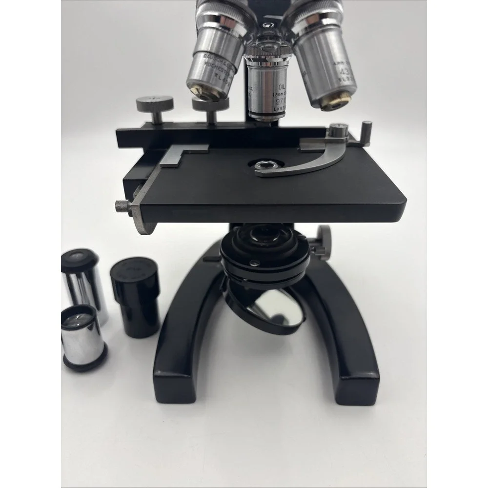 Bausch & Lomb WM5608 Microscope Monocular Vintage Lab Equipment USA